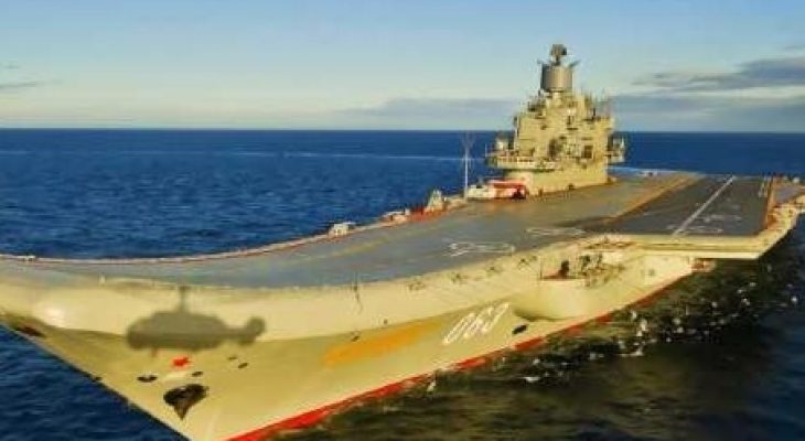 Екшън в небето! Британски изтребители кръжат над „Адмирал Кузнецов” (ВИДЕО)