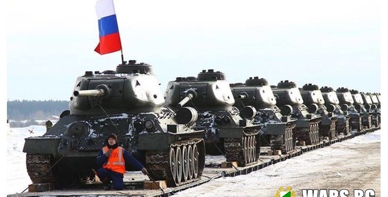 Символът на победата отново в руската армия: Легендарните Т-34 в състава на Кантемировската дивизия